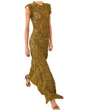 Ulla Johnson Crochet Dress - Metallic