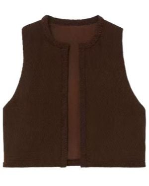 Loro Piana Elisabetta Vest - Brown