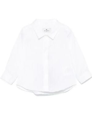 Etro Paisley-Print Shirt - White