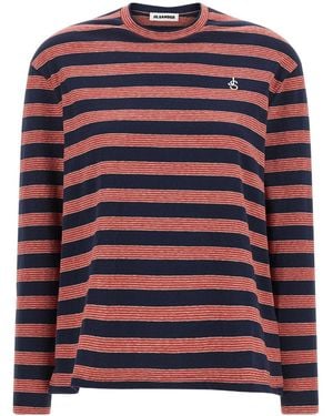 Jil Sander Striped T-Shirt - Multicolor