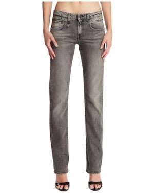 R13 Belt-Loop Jeans - Gray