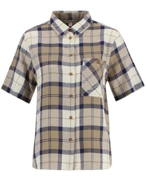 Barbour Fern Tartan Shirt - Grey