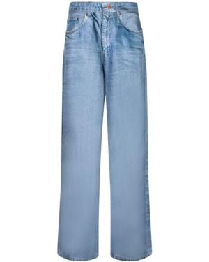 Pierre Louis Mascia Belt Loop Jeans - Blue