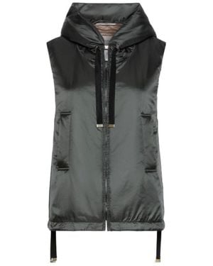 Max Mara Greengo Hooded Gilet - Black