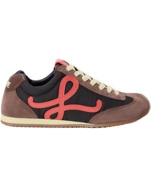Loewe Logo-Detail Sneakers - Red