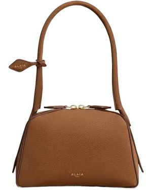 Alaïa Alaïa Le Bouledogue Small Bag - Brown