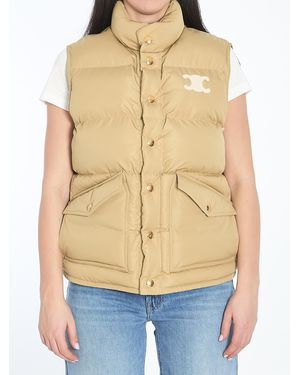 Celine Quilted Gilet - Blue