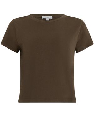 Agolde Fitted Short Sleeve T-Shirt - Green