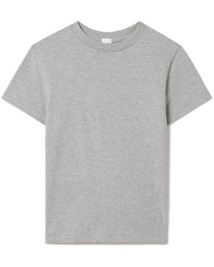 RE/DONE Crew Neck T-Shirt - Grey