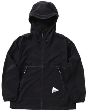 and wander Pertex Windproof Casual Jacket - Black
