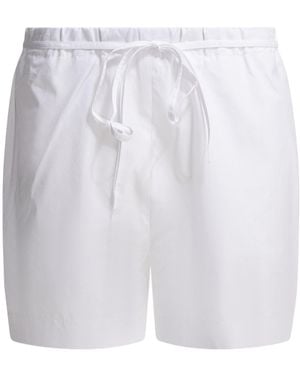Loulou de Saison Malone Drawstring Shorts - White