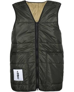 Mackintosh Quilted Padded Gilet - Green