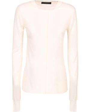 Amiri Distressed Crewneck Jumper - White