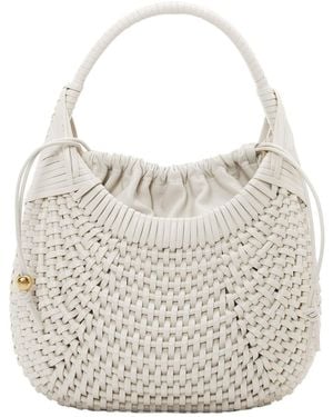Loewe Diamond Hobo Bag - White