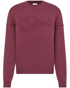 Dior Ribbon Jumper - Purple