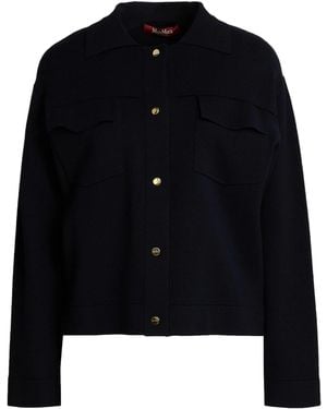 Max Mara Solid-Colored Knit Top - Black