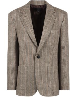 Nili Lotan Diane Plaid Blazer - Brown