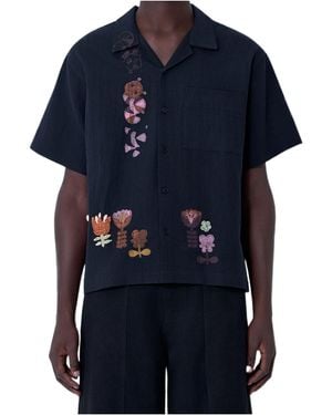 STORY mfg. Greetings Shirt - Blue