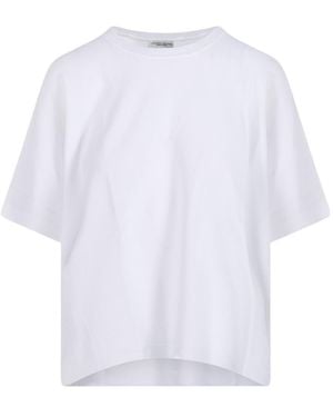 Roberto Collina Short-Sleeve Crew-Neck T-Shirt - White