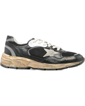 Golden Goose Golden Goose Deluxe Bran Running Dad Lace-Up Trainers - Black