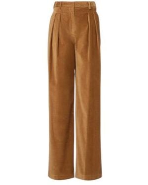 Altuzarra Pip Cotton Corduroy Wide-Leg Trousers - Brown