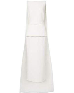 Safiyaa Cemile Midi Dress - White