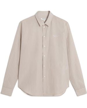 Maison Kitsuné Long Sleeve Shirt - Natural