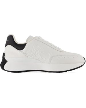 McQueen Logo Sports Shoes - White