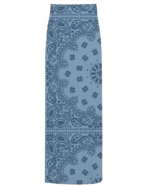 MC2 Saint Barth Printed Skirt - Blue