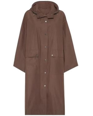 Brunello Cucinelli Oversized Parka - Brown