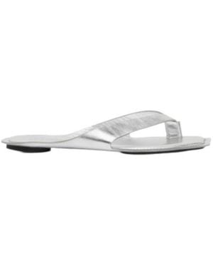 MM6 by Maison Margiela Anatomic Flip Flops - White