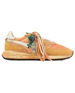 Autry Reelwind Super Vintage Low Trainers - Natural
