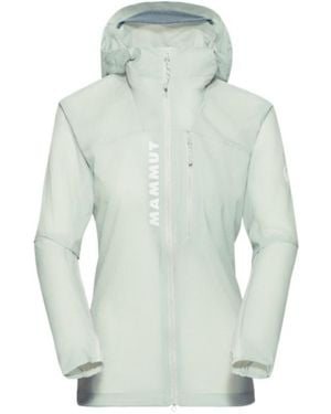 Mammut Aenergy Wb Hooded Jacket - Blue
