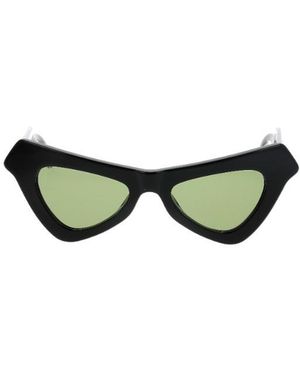 Marni Logo Sunglasses - Green