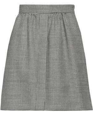 Max Mara Mini Skirt Virgin Wool - Grey