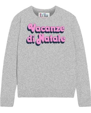 MC2 Saint Barth Long-Sleeved Pullover - Gray