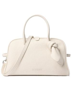Jacquemus The Turismo Small Bowling Bag - Natural