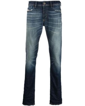 DIESEL Faded Skinny Jeans - Blue