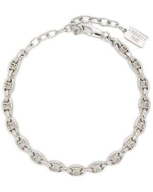 Fendi Orbit Chain Bracelet - Metallic