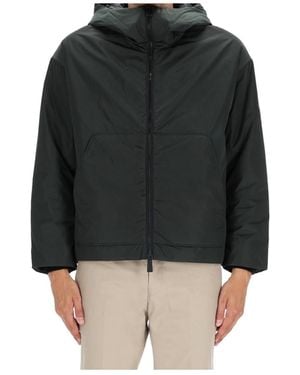 Premiata Hooded Zip-Up Jacket - Black