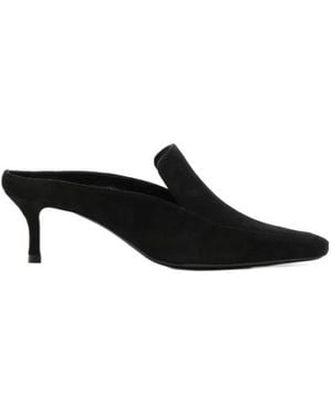 Rejina Pyo 60Mm Kitten Mules - Black