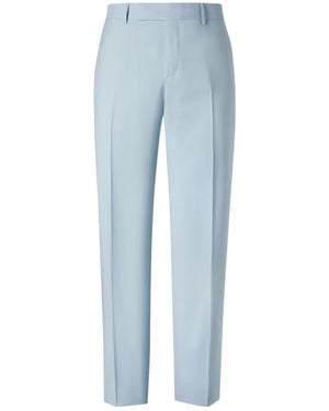 Fendi Pleated Tailored Trousers - Blue