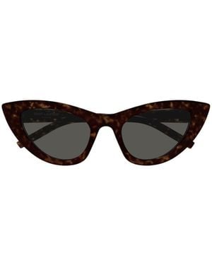 Saint Laurent Eyewear Lily Cat-Eye Sunglasses - Multicolor