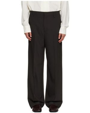 Lanvin Casual Pants With Belt Loops - Black