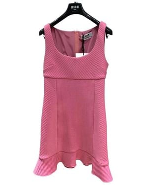 MSGM Sleeveless Dress - Pink