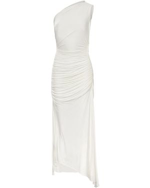 Alex Perry One-Shoulder Asymmetric Dress - White