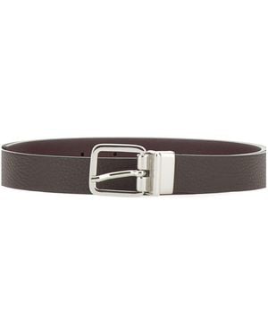 Gianni Chiarini Reversible Logo Buckle Belt - Multicolor