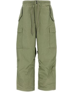 Junya Watanabe Cargo-Pocket Trousers - Green