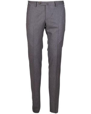 PT01 Pt Torino Straight Leg Tailored Trousers - Black