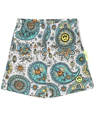 Barrow Paisley-Print Swim Shorts - Green